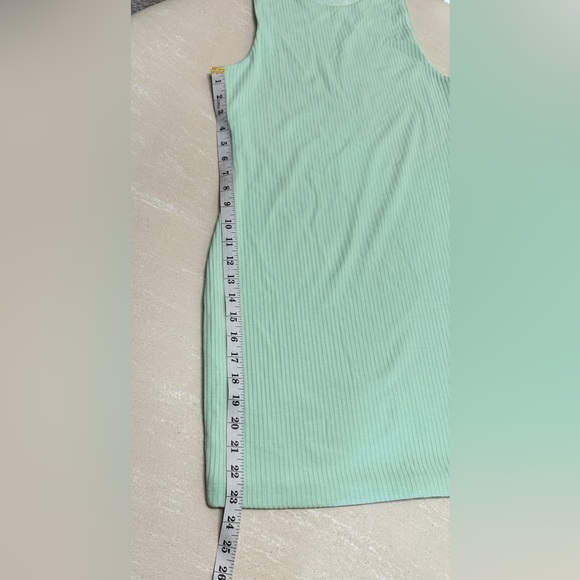 Meshki Pania Ribbed Sleeveless
Bodycon Mini Dress Mint Green Size
Large - Picture 8 of 8